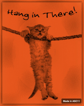 hang in there